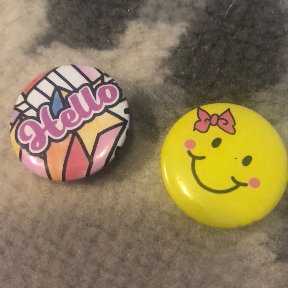 Cute pins to go on almost anything!!